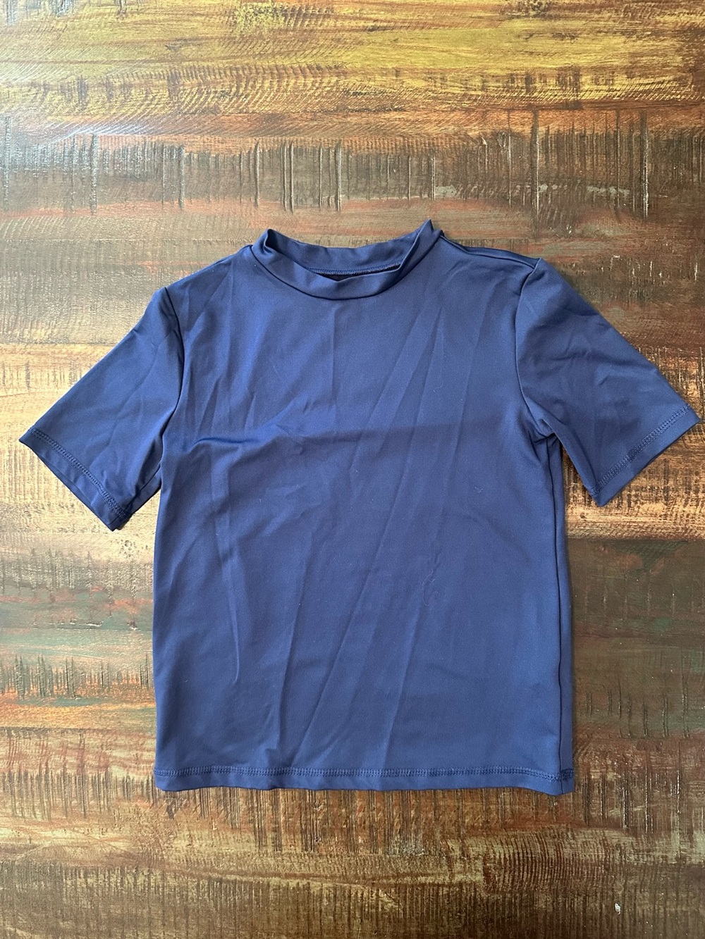 Cat & Jack Navy Blue Kids Swim Rashguard